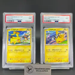 PSA 9 Pikachu 197/SV-P 120/SV-P Gym Promo Japanese Pokemon Card - Image 1