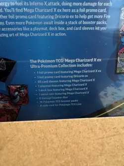 SUPER Sale!! Pokemon TCG Mega Charizard X ex Ultra-Premium Collection NEW/SEALED - Image 3