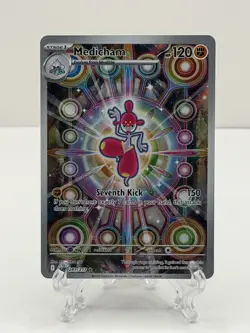 🔥Pokemon TCG-Medicham-241/217-Me: Ascended Heroes-Illustration-Holo-M/NM!🔥 - Image 1