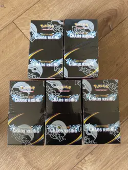 X5 - Pokemon TCG Chaos Rising Half Booster Box Sealed Same Day Shipping - Image 1