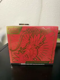 Pokemon TCG Scarlet & Violet Elite Trainer Box Koraidon English 2023 65 Cards - Image 1