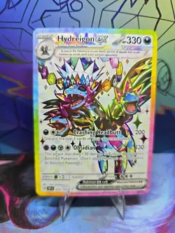 Hydreigon ex 223/191 Ultra Rare Full Art - Pokemon Surging Sparks English NM - Image 1