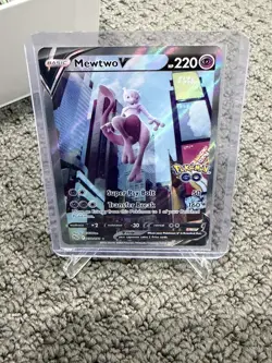 Mewtwo V 072/078 Pokemon GO Ultra Rare NM - Image 3
