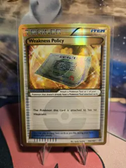 Weakness Policy - 164/160 - Pokemon Primal Clash XY Secret Rare Card LP - Image 1