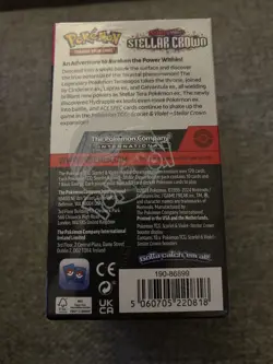 Pokemon TCG Stellar Crown Half Booster Box Sealed | 18 Packs - Image 2