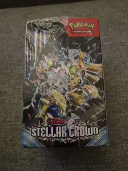 Pokemon TCG Stellar Crown Half Booster Box Sealed | 18 Packs - Image 3