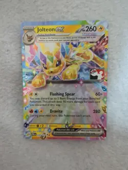 Pokemon TCG - Jolteon Ex - Play! Pokemon Prize Pack Series 7 - 030/131 - Image 1