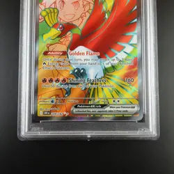 PSA 10 Ethan's Ho-Oh ex 209/182 Pokemon Destined Rivals Full Art Graded - Image 3