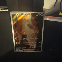 Pokemon TCG Charmander Sv Scarlet & Violet 151 168/165 Holo IR Spanish NM - Image 1