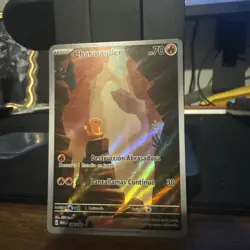 Pokemon TCG Charmander Sv Scarlet & Violet 151 168/165 Holo IR Spanish NM - Image 2