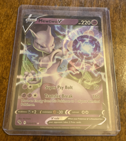 Mewtwo V 030/078 Pokemon GO Holo - Image 3