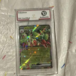 The Pokemon Company Hydrapple ex 010/187 SV8a Terastal Fest Ex Holo JP 330 HP - Image 1