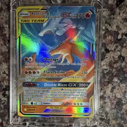 Reshiram & Charizard GX TAG TEAM Full Art Holo 20/214 Unbroken Bonds EN - Image 1