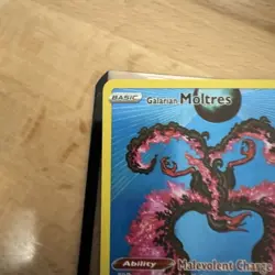 Pokemon Galarian Moltres Alternate Full Art SWSH284 Promo NM - Image 2