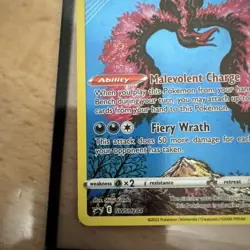 Pokemon Galarian Moltres Alternate Full Art SWSH284 Promo NM - Image 5