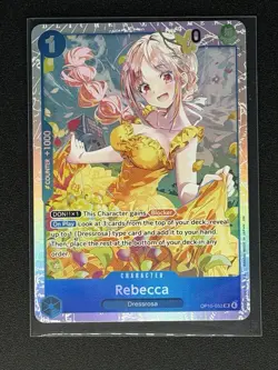 One Piece TCG OP15-053 SR Rebecca Adventure on Kami's Island English OP15 - Image 1