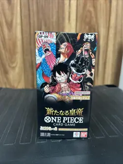**Sealed Japanese OP-09 One Piece Card The Four Emperors Booster Box** US Seller - Image 1