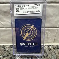 2025 ONE PIECE JPN PROMO CARDS V JUMP - JULY ISSUE RORONOA ZORO CGC 10 PRISTINE - Image 2