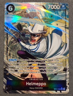 Helmeppo (Alternate Art) A Fist of Divine SpeedSR OP11-092 One Piece TCG - Image 1