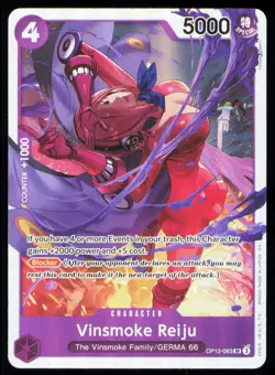 Legacy of the Master #OP12-063 Vinsmoke Reiju - Image 1