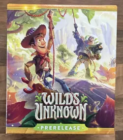 Disney Lorcana Wilds Unknown Sealed pre Release Kit - Image 1