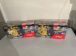 Pokemon Surging Sparks ETB & Booster Bundle Costco 2-Pack 2X Factory Sealed - Image 2