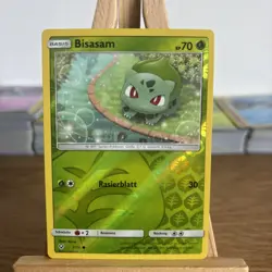 Pokemon TCG Bulbasaur Shining Legends 1/73 Reverse Holo Common - Image 1