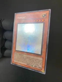YU-GI-OH! HONEST GHOST RARE LODT-EN001 1ST EDITION ENGLISH EX - Image 2