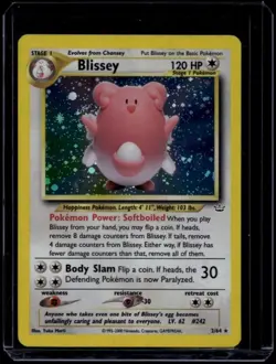 Pokemon TCG Blissey 2/64 Neo Revelation Holo Rare NM/LP - Image 1