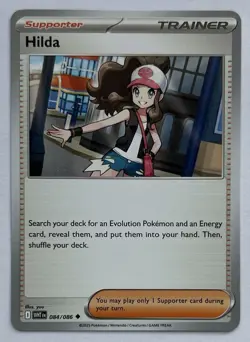 Hilda 084/086 Uncommon White Flare Pokemon Near Mint - Image 1