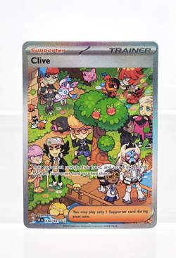 Pokemon TCG - Clive #236/091 - Paldean Fates - Special Illustration Rare -- - Image 1