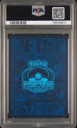 2023 Pokemon World Championships Ice Rider Calyrex V PSA 10 Pop 7 - Image 2