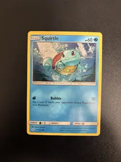 Pokemon TCG Squirtle 33/214 Cosmos Holo - Unbroken Bonds - NM - Image 1