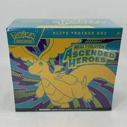 Pokemon TCG Ascended Heroes Elite Trainer Box ETB Brand New Factory Sealed! - Image 1