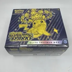 Pokemon TCG Surging Sparks Elite Trainer Box ETB NEW SEALED - Image 5