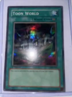 Yu-Gi-Oh! TCG - Toon World MRL-076 - 1st Edition Super Rare - Holo LP Magic Type - Image 4