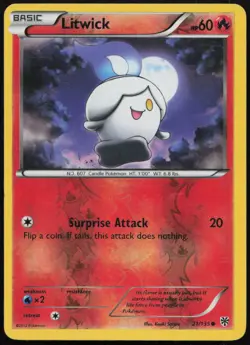 Litwick 21/135 MP Plasma Storm Common Reverse Holo Pokemon - Image 1