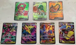 Pokemon Full Arts Lot of 7 Pack Fresh - Image 1