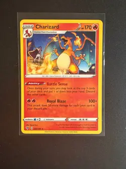 Charizard 025/185 Rare Vivid Voltage Pokemon Near Mint - Image 1