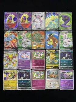 2025 Pokemon TCG S-Chinese Alakazam Sylveon Arbok SR Super Rare Holo Lot*20 BL25 - Image 1