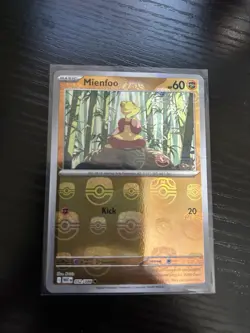 Meinfoo 52/86 [Masterball Holo] - White Flare - Near Mint - Pokemon TCG - Image 1