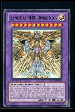 Yugioh Elemental HERO Divine Neos RYMP-EN020 Common 1st Ed NM - Image 1