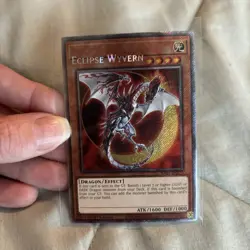 Eclipse Wyvern, Yugioh (misprint Letters) Super Rare - Image 2