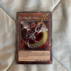 Eclipse Wyvern, Yugioh (misprint Letters) Super Rare - Image 4