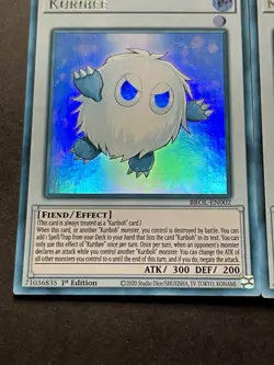 KURIBOH + KURIBEE + KURIBOO | FADED | Ultra Rares | LP | 1st Ed | YuGiOh! - Image 3
