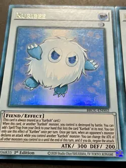 KURIBOH + KURIBEE + KURIBOO | FADED | Ultra Rares | LP | 1st Ed | YuGiOh! - Image 4