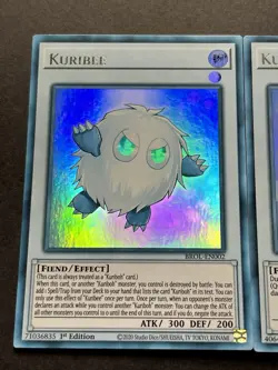 KURIBOH + KURIBEE + KURIBOO | FADED | Ultra Rares | LP | 1st Ed | YuGiOh! - Image 5