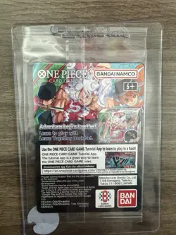 One Piece Monkey D. Luffy College Basketball US Voyage New Promo Card SEALED - Image 2