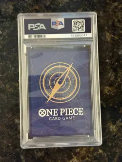 2025 One Piece OP12 EN Boeuf Burst Alternate Art PSA 10 GEM MINT - Image 2