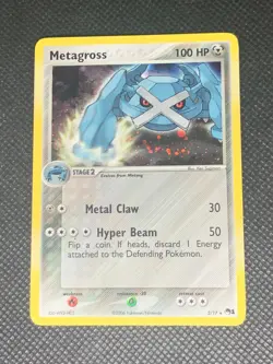 Metagross 2/17 Holo SWIRL - Pop Series 1 Pokemon Card - MP - Image 1